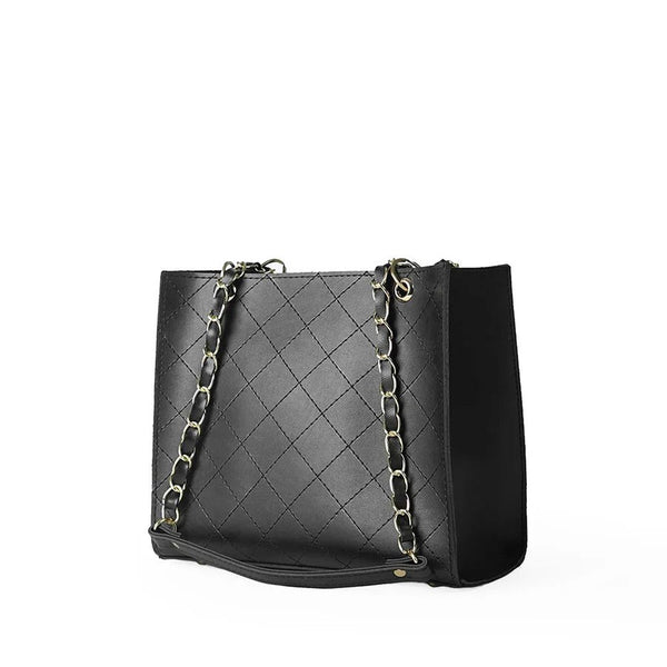 Pearl Hand Bag (Black)